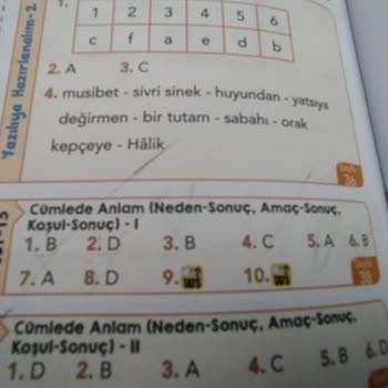 Tonguç 7. Sınıf Türkçe Soru Bankası'ndaki Yanıltıcı Şıklar