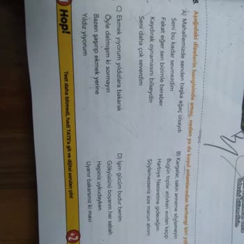 Tonguç 7. Sınıf Türkçe Soru Bankası'ndaki Yanıltıcı Şıklar