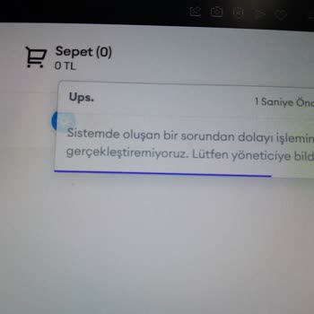 Erişim Sorunları Ve Geciken Siparişler