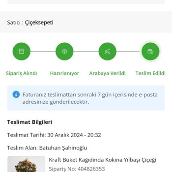 Sipariş Verdiğim Kokina Fotoğrafla Uyuşmuyor, Telafi Bekliyorum