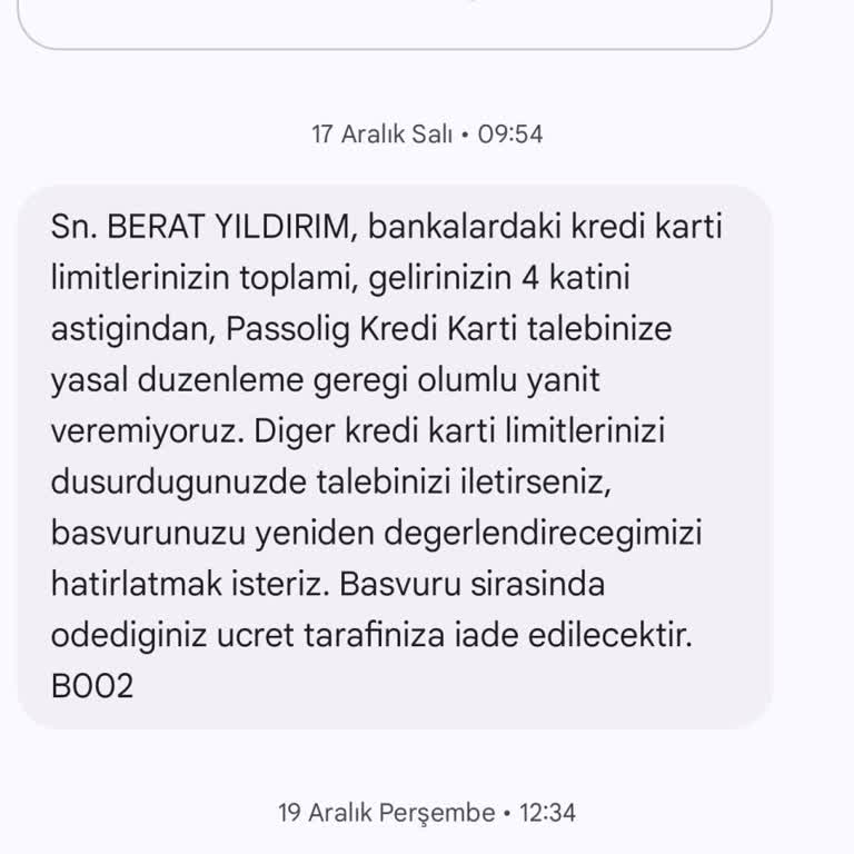 İade Edilmeyen Ücret Ve İletişim Sorunu