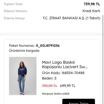 Kargo Takibi Ve Geri Dönüş Sorunu