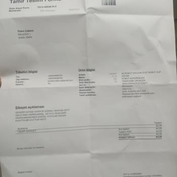 Sürekli Arızalanan Robot Süpürge Ve Güven Sorunu