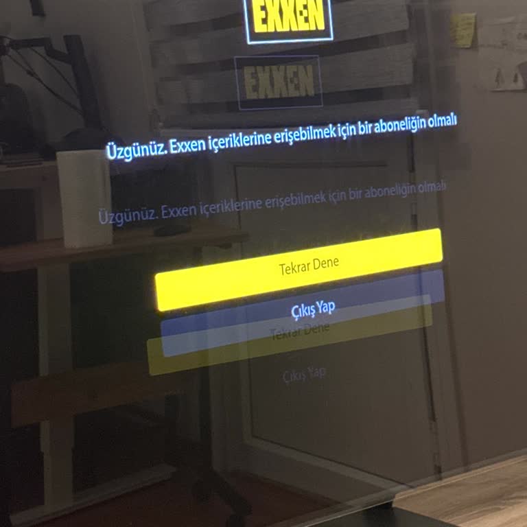 Aboneliğim Olmasına Rağmen Exxen İçeriklerine Erişemiyorum