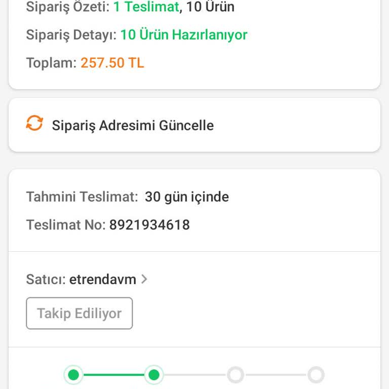 Trendyol'da Uzayan Sipariş Ve İade Sorunu