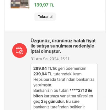 Hepsiburada'da Tekrarlanan Ürün İptalleri Ve Etik Sorunlar