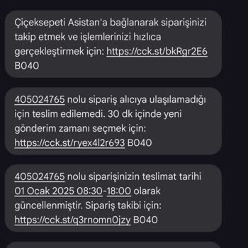 Çiçek Sepeti'nin Teslimat Ve İade Sorunlarıyla Müşteri Mağduriyeti