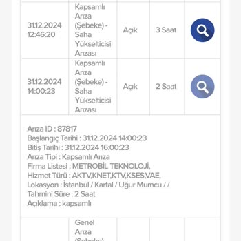 Kablo Net'in Uzayan İnternet Kesintisi Ve Yetersiz Müşteri Hizmeti