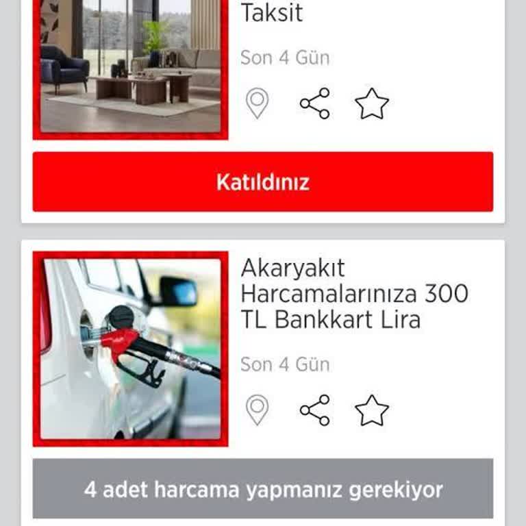 Kampanya Koşulları Sağlanmasına Rağmen Bankkart Lira Verilmedi