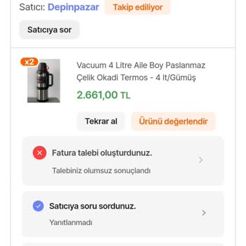 Paslanmaz Çelik Termosun Paslanma Sorunu Ve İlgisiz Satıcı