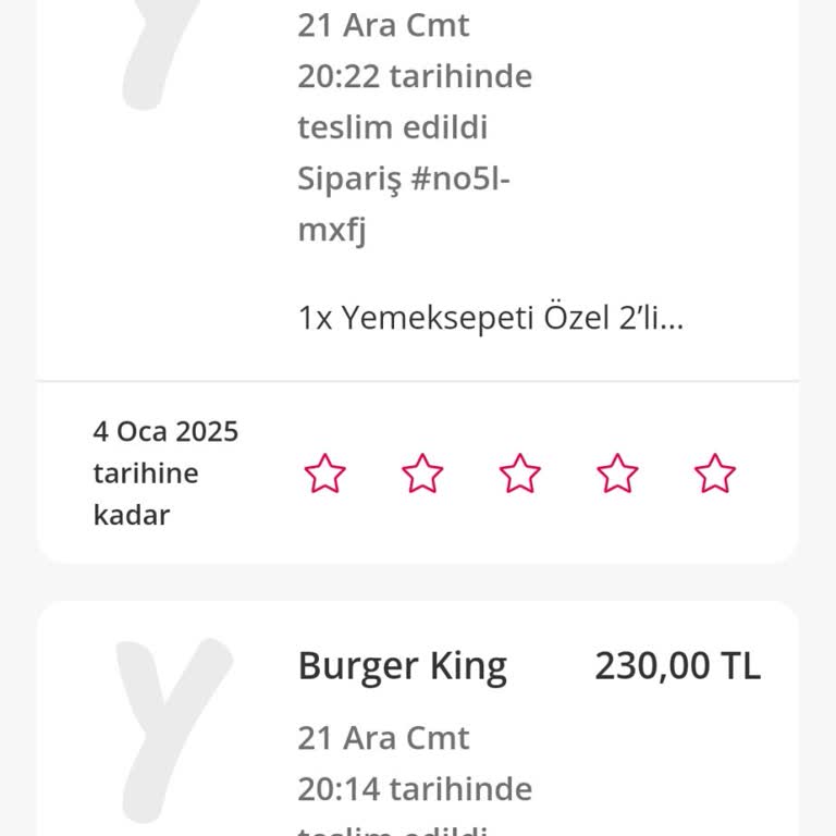 Yemek Sepeti'nde İade Sorunu Ve Yetersiz Müşteri Hizmeti