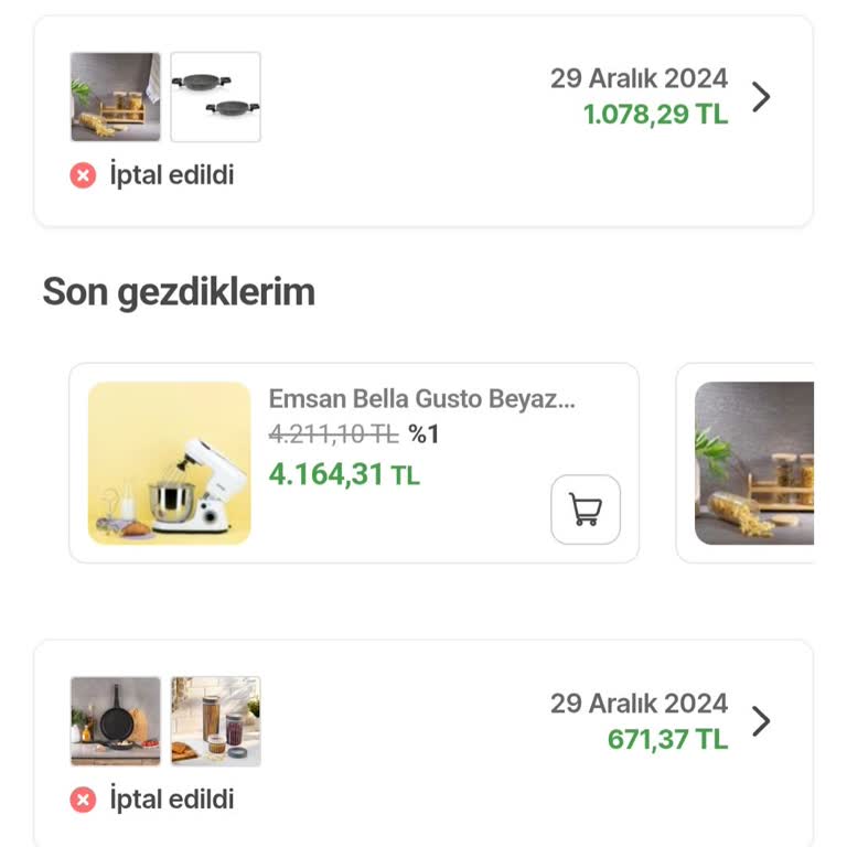 Hatalı Fiyat Gerekçesiyle İptal Edilen Siparişler Mağduriyet Yarattı