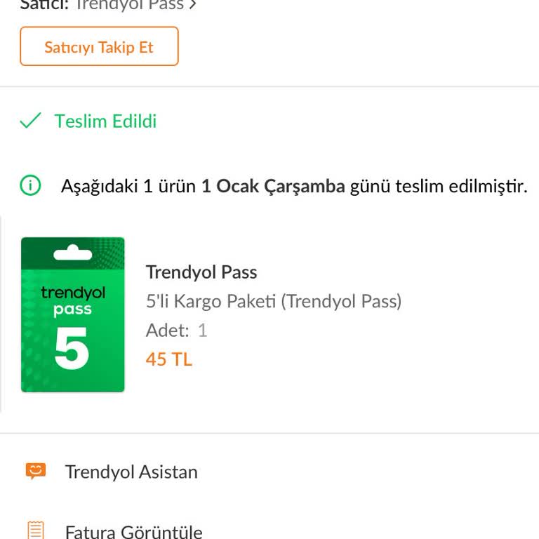 Trendyol Pass Paket Bedeli İptal Sorunu