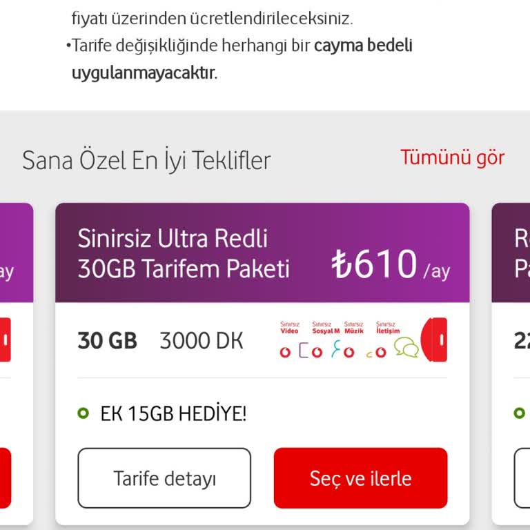 Vodafone Tarife Değişikliği Ve Müşteri Memnuniyetsizliği