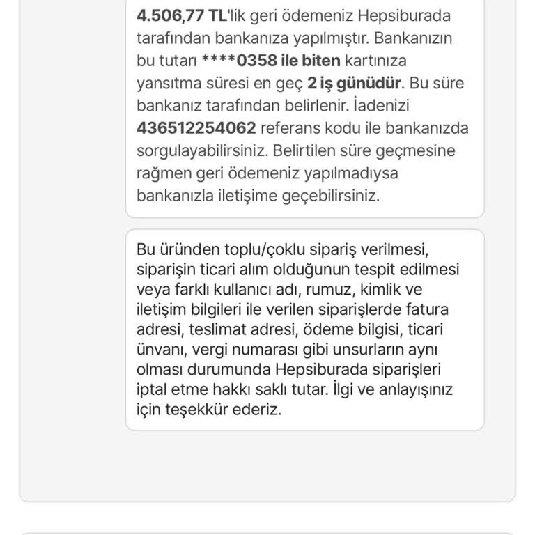 İptal Edilen Siparişler Ve Yeni Yıl Hayal Kırıklığı