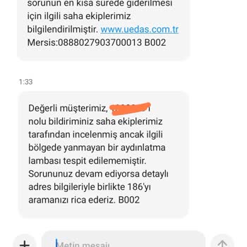 Sokak Lambalarının Sürekli Arızalanması Ve İlgisizlik