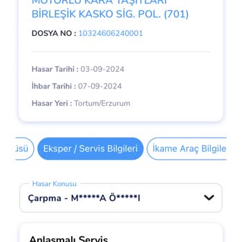 Yanlış Hasar Kaydı Ve Mağduriyet