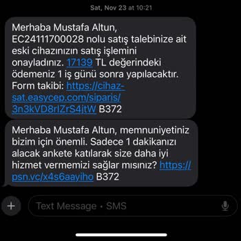 EasyCep'ten Ek Ödeme Alamama Sorunu Ve Amazon'un İş Birliği Talihsizliği