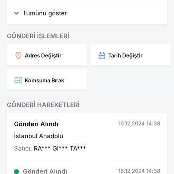 Kargo Bilgisi Eksikliği Ve İletişim Sorunu