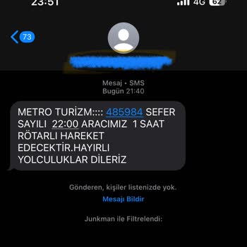 Metro Turizm'in Rötar Ve Yanıltıcı Bilgilendirme Sorunu