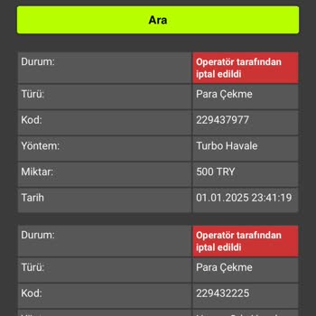Ödeme Talebinde Bulunurken Karşılaşılan Haksızlık