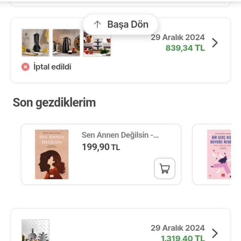 İndirimli Ürünlerin İptali Ve Fiyat Artışı