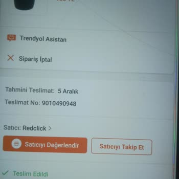 Trendyol'da Sipariş Sorunu Ve İlgisizlik!