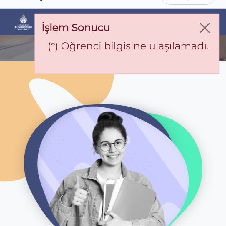 Burs Başvurumda Öğrenci Bilgisine Ulaşılamıyor