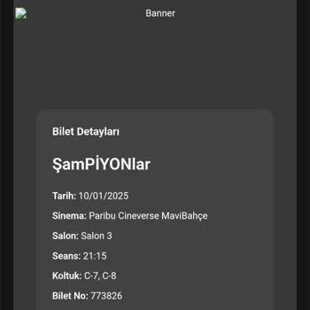 Paribu Cineverse Şampiyonlar Filmi Şikayeti