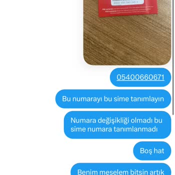 Vodafone Hattı Aktivasyon Sorunu Ve İletişim Kesintisi