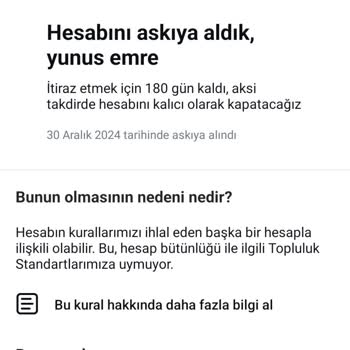 Instagram Hesabım Sebepsizce Askıya Alındı