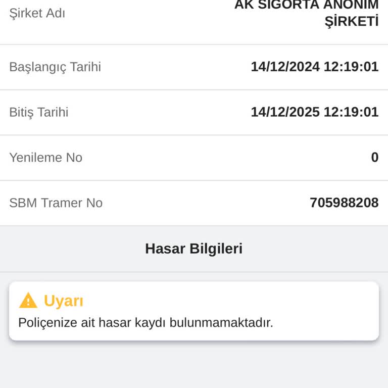 Aksigorta Kasko İptal Talebime Yanıt Vermiyor