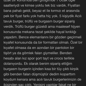 Burgerde İstenmeyen Sürprizler Ve Yetersiz Müşteri Hizmeti