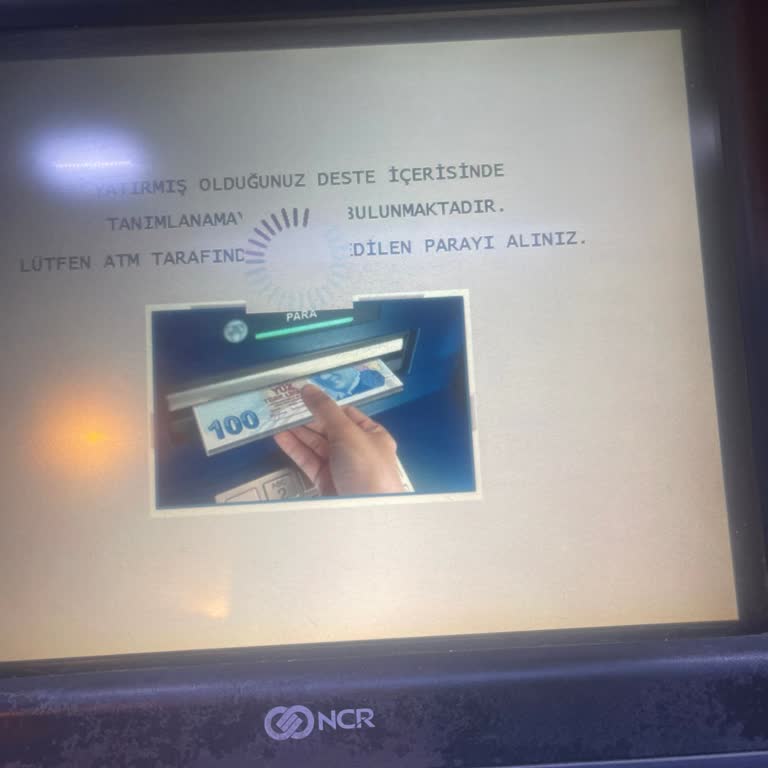 ATM Para Yatırma Sorunu: Eksik Tutar