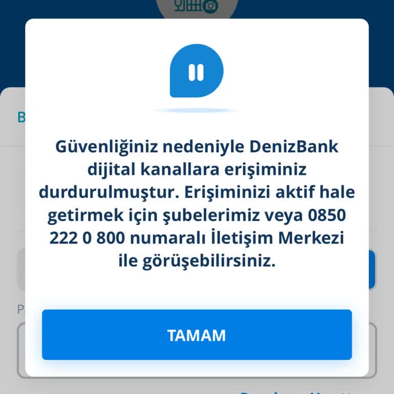 Denizbank Şubesi Ve Çağrı Merkezi Arasında Sıkışan Müşteri