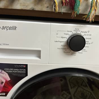 Arçelik Çamaşır Makinesi Su Akıtıyor Ve Lekeli Yıkıyor