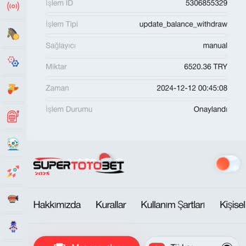 Supertotobet'te Güvenlik Sorunu Ve Bakiye Kaybı!