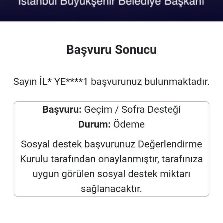 İBB'den Onaylanan Yardım Ödemesi Yapılmıyor