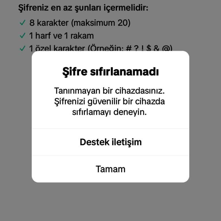 TikTok Şifre Sorunu Ve İki Adımlı Doğrulama Engeli