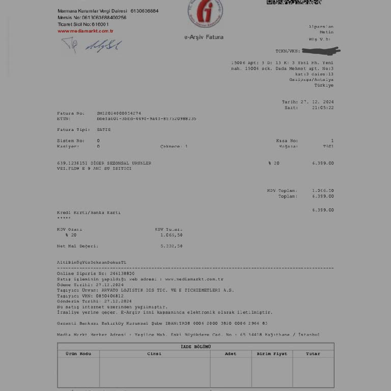 Veito Isıtıcı Sıcaklık Sorunu Ve Yetersiz Müşteri Hizmeti