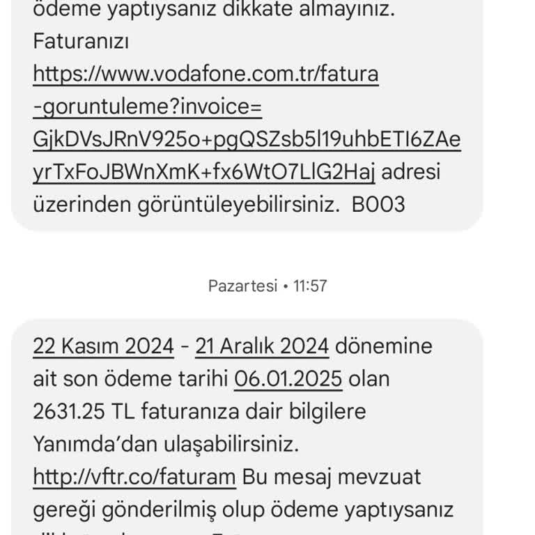 Vodafone'dan Şebeke Sorunu Ve Haksız Cayma Bedeli