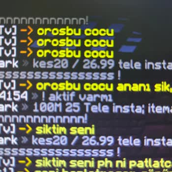 CraftRise'da Tehdit Ve Küfür Sorunu