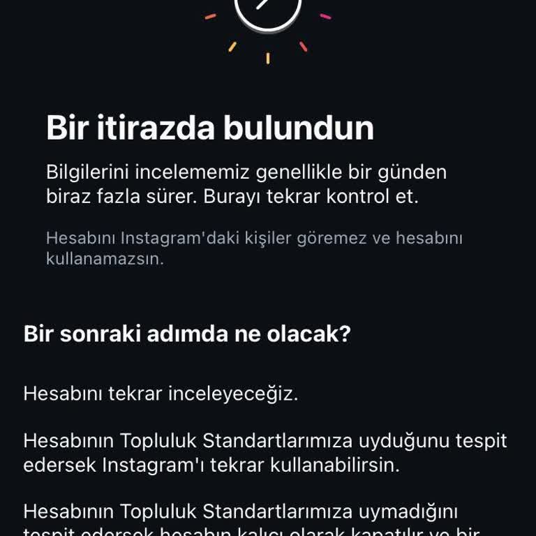 Instagram Hesabımın Uzun Süreli İncelenmesi Ve İletişim Eksikliği!