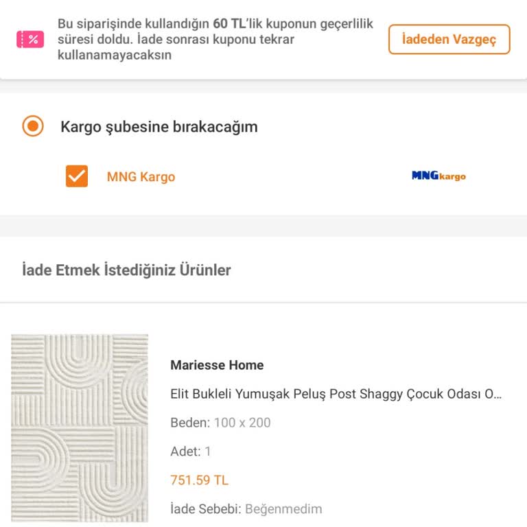 MNG Kargo'nun Şube Eksikliği Ve İade Zorluğu