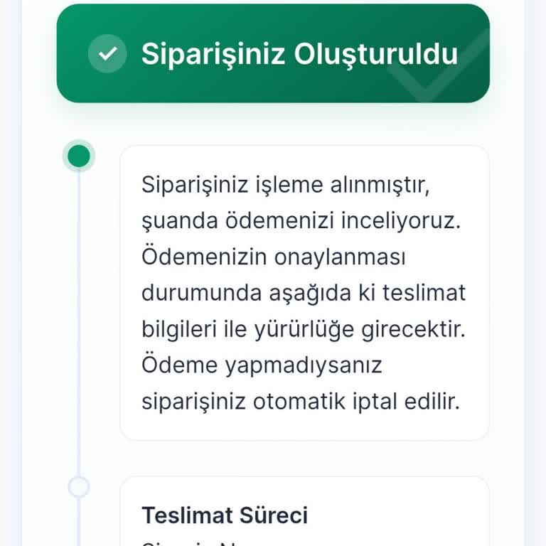 Sipariş Sorunu Ve İletişimsizlik Mağduriyeti