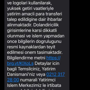 Burgan Yatırım'dan Sürekli Gelen SMS'lerin İptali İçin Çözüm Bekliyorum