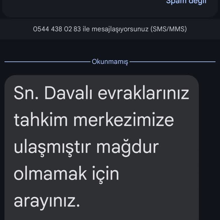 Sahte H**** Bürosu Tehdidi