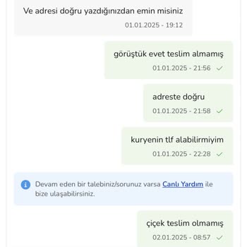 Çiçek Sepeti Teslimat Sorunu Ve Müşteri Hizmetleri İlgisizliği