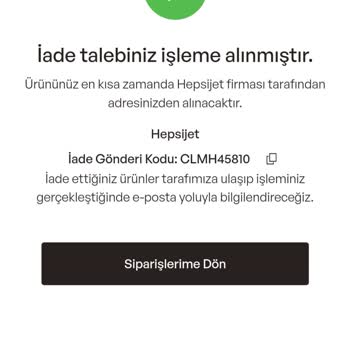 Yanlış Ürün Ve Reddedilen İade Sorunu