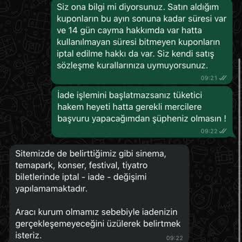 Yanlış Alınan Kuponun İadesi İçin Mücadele